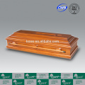 Madeira de estilo alemão LUXES porta-Funeral caixões para cremação